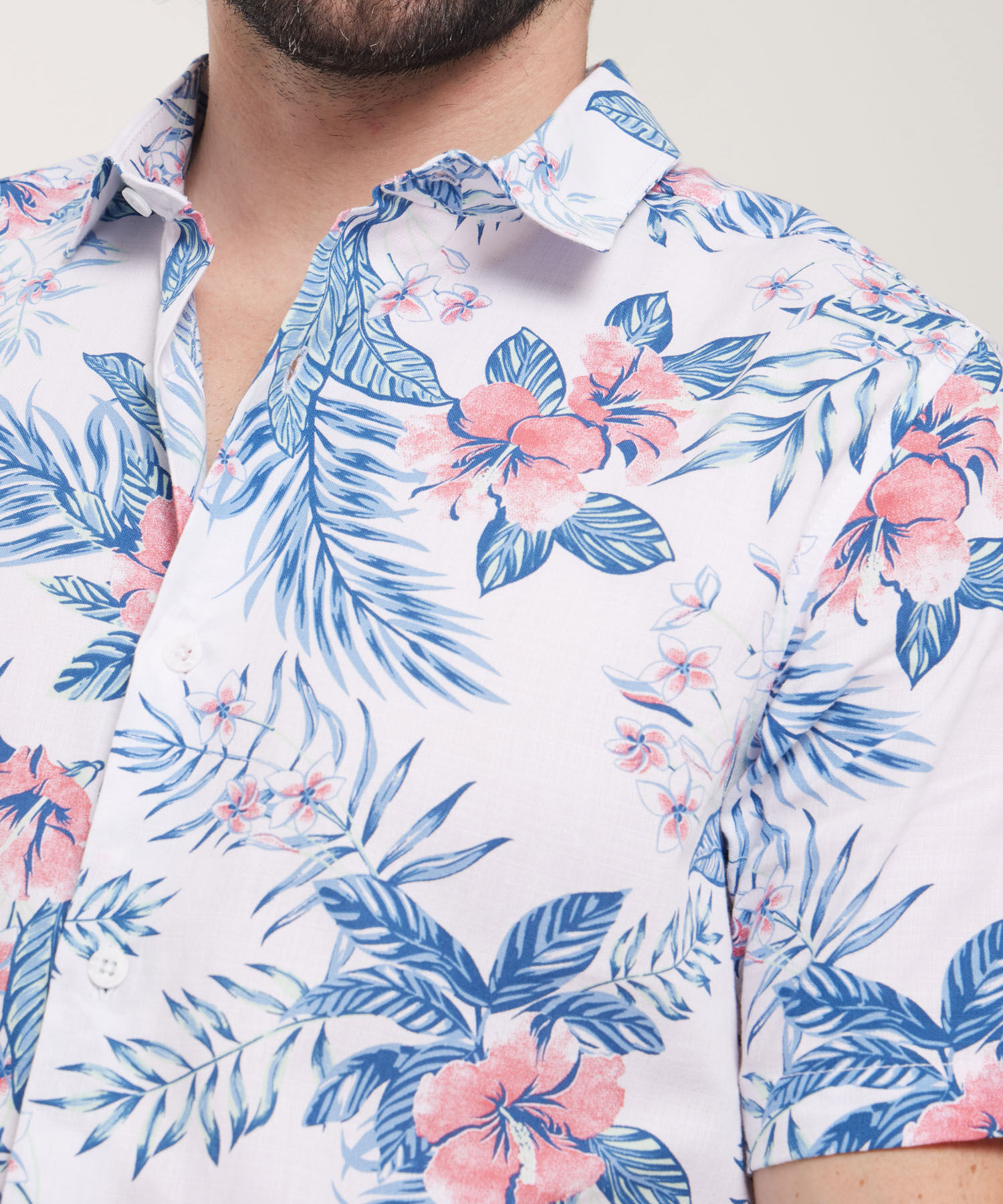 Camisa Manga Corta Estampada