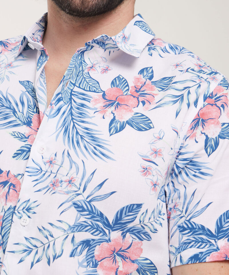 Camisa Manga Corta Estampada