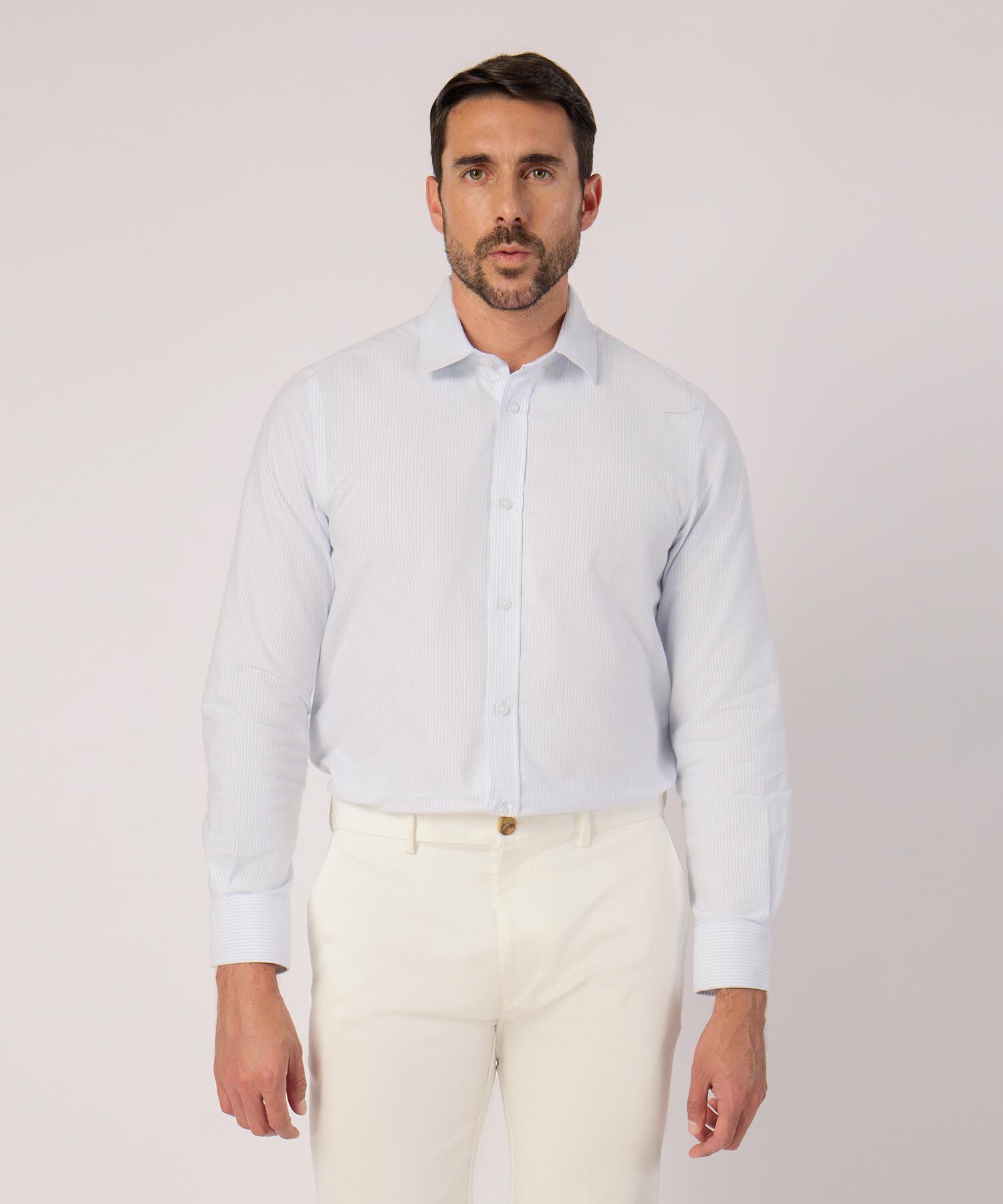 Camisa Manga Larga Unicolor 