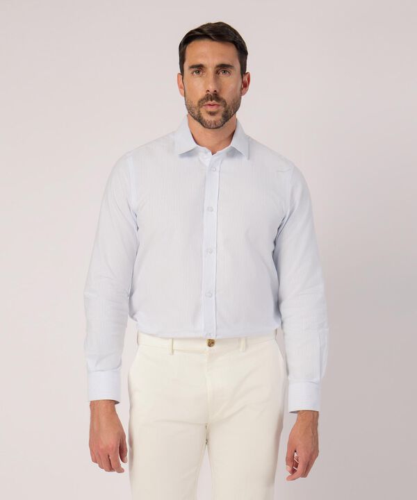 Camisa Manga Larga Unicolor  image number null