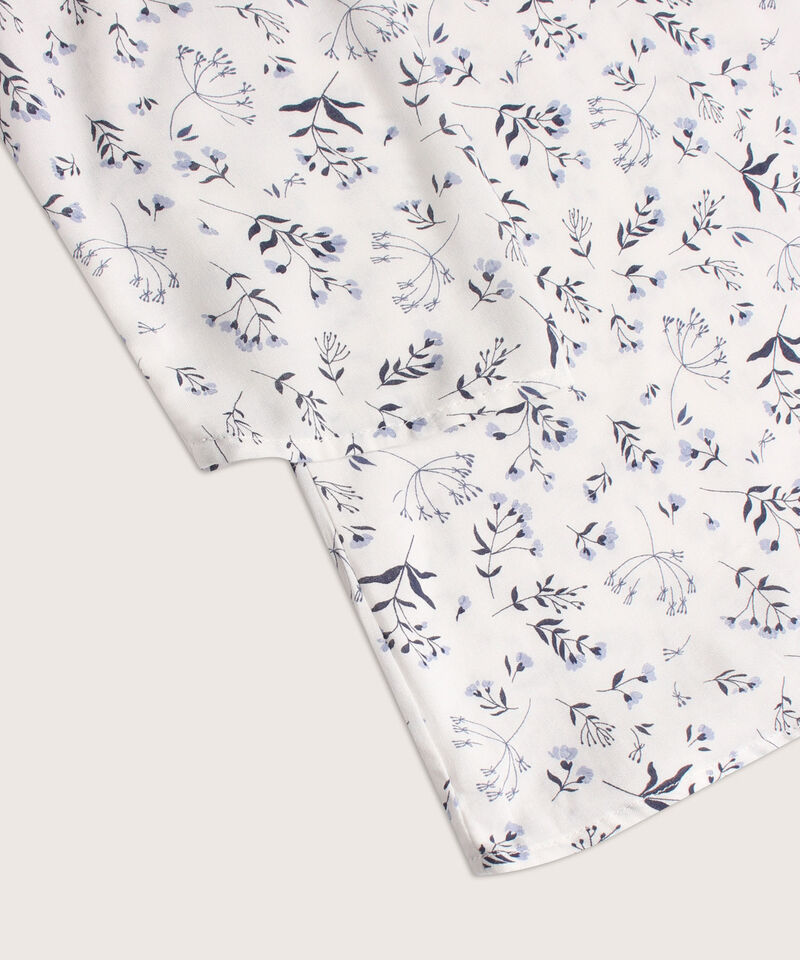 Blusa Pechera Estampada