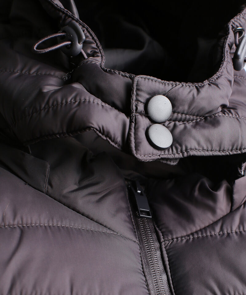 Chaqueta Acolchada Con Capota