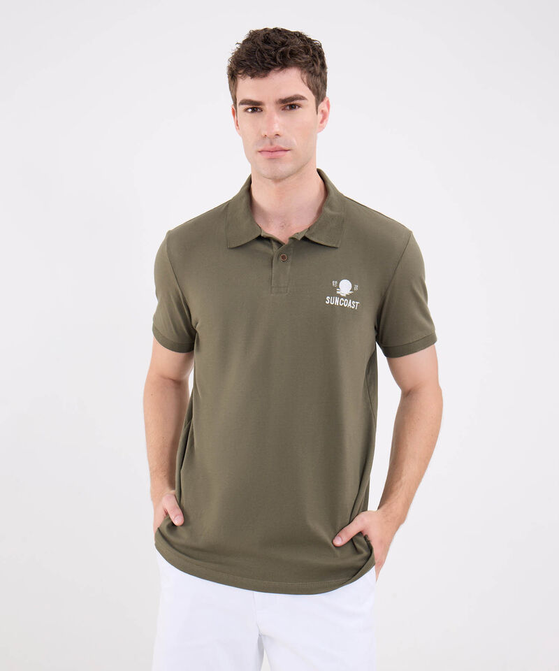 Polo Con Bordado