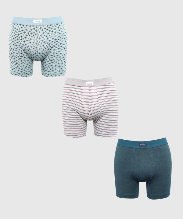 Set x3 B&oacute;xers Trunk Variados para Hombre image number null