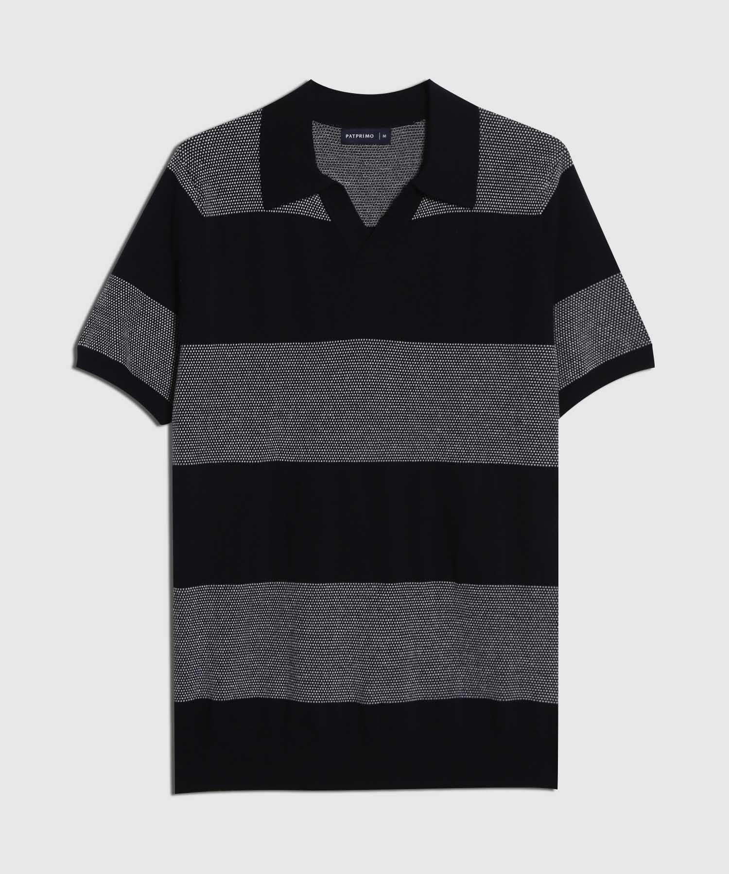 Polo Tejida a Rayas