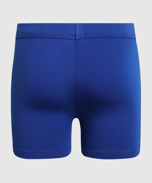 Pantaloncillo Boxer Unicolor En Algodon Encarterado image number null