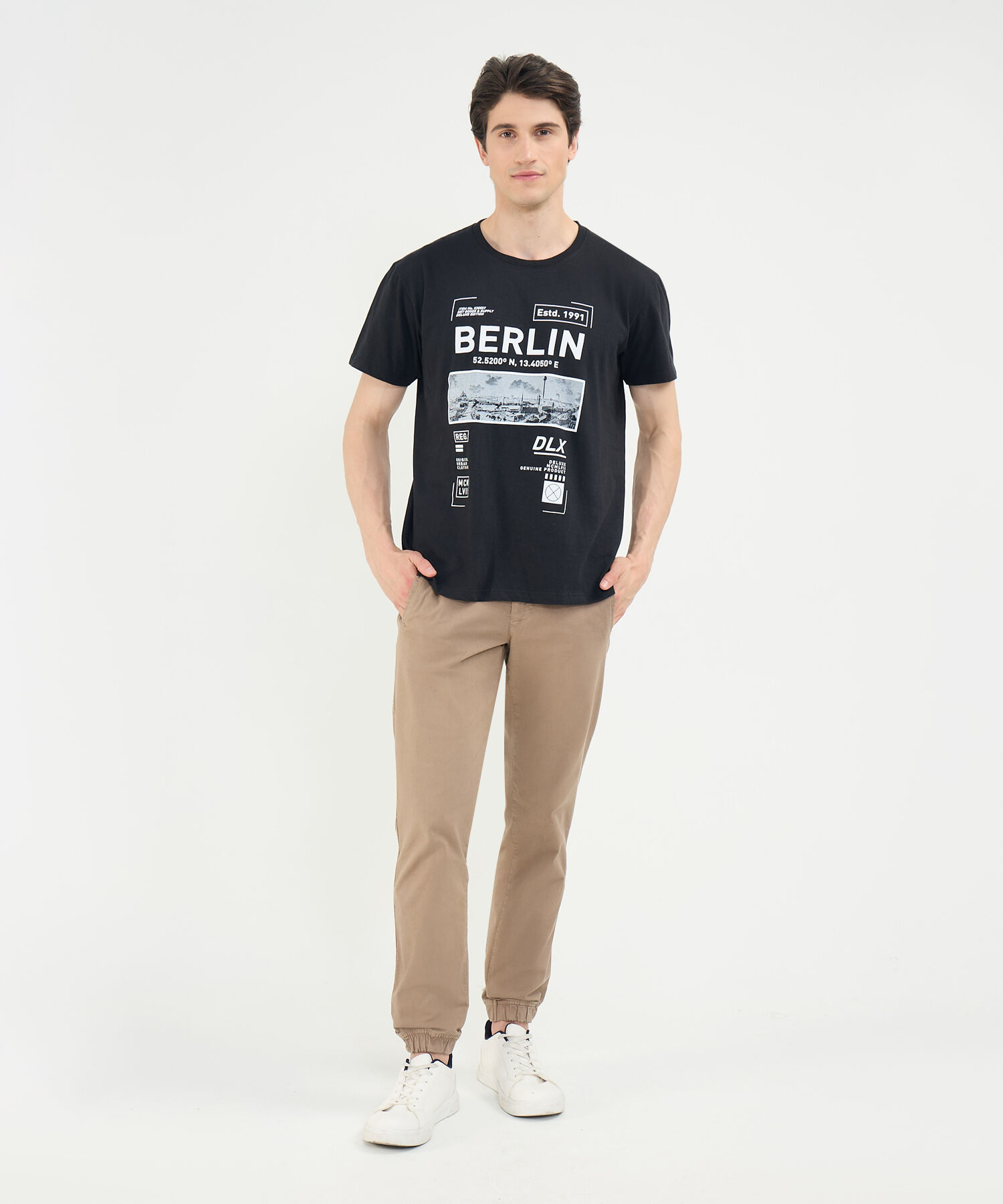 Camiseta Estampado Berlin