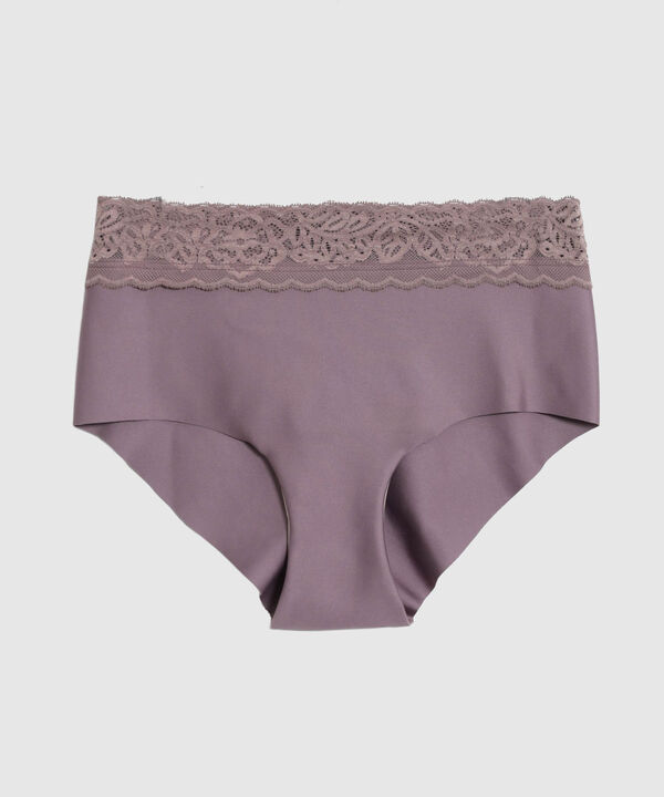 Pack X2 Panty Mujer Con Detalle De Encaje
