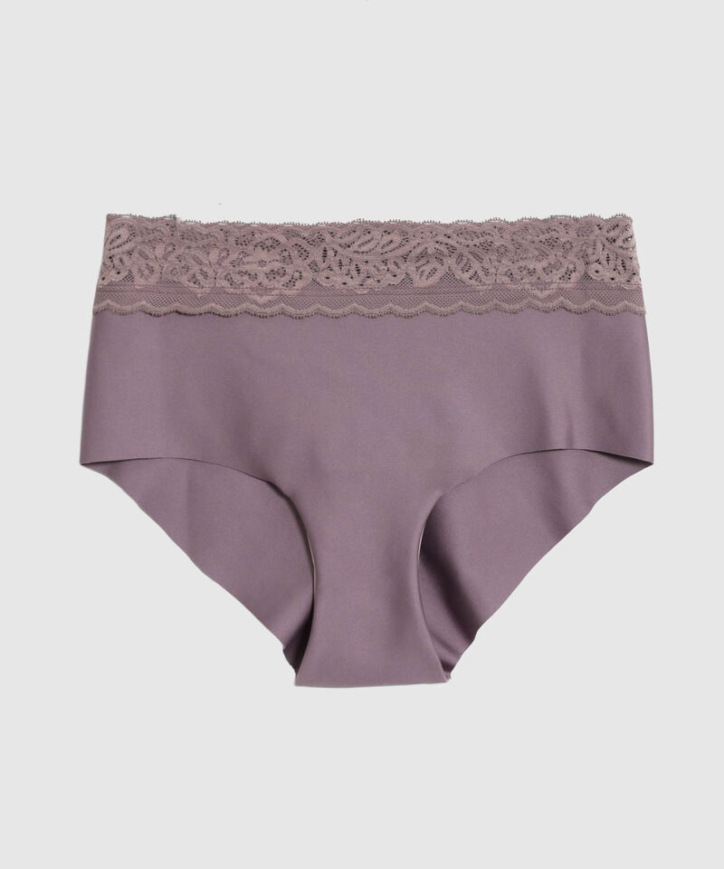 Pack X2 Panty Mujer Con Detalle De Encaje