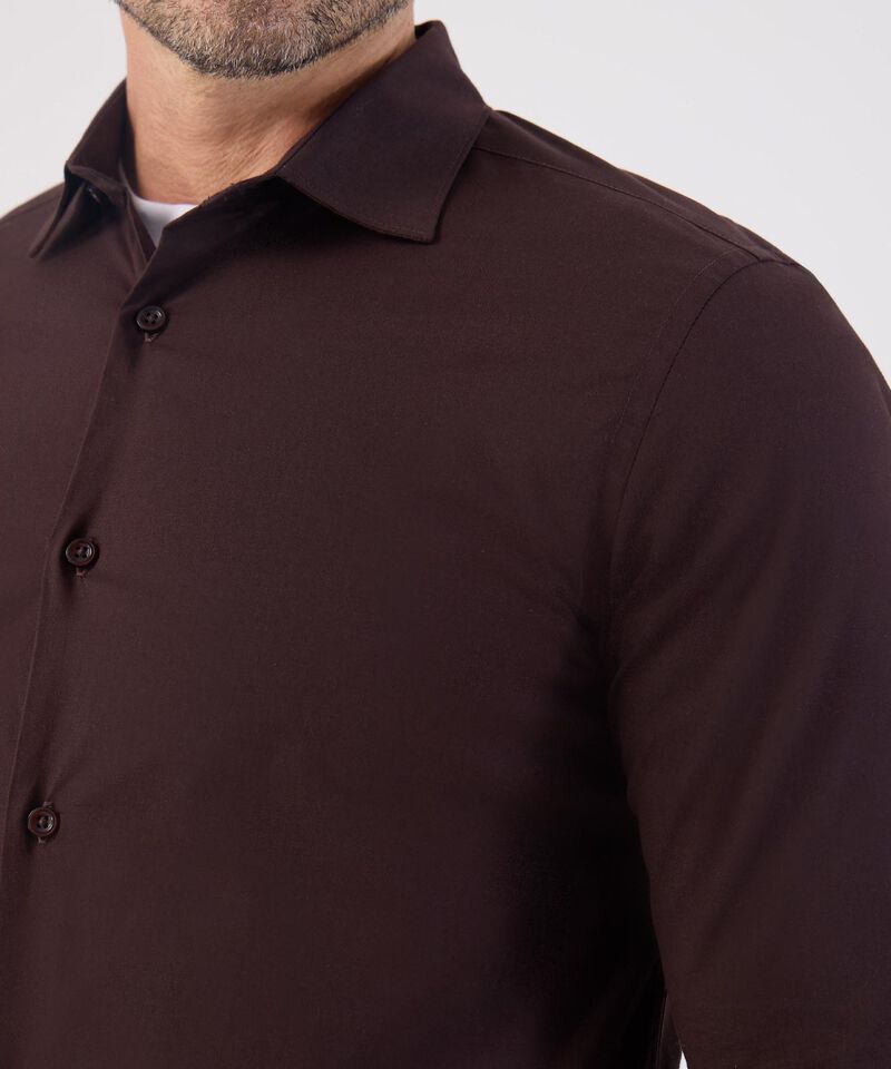 Camisa Formal De Manga Larga Para Hombre