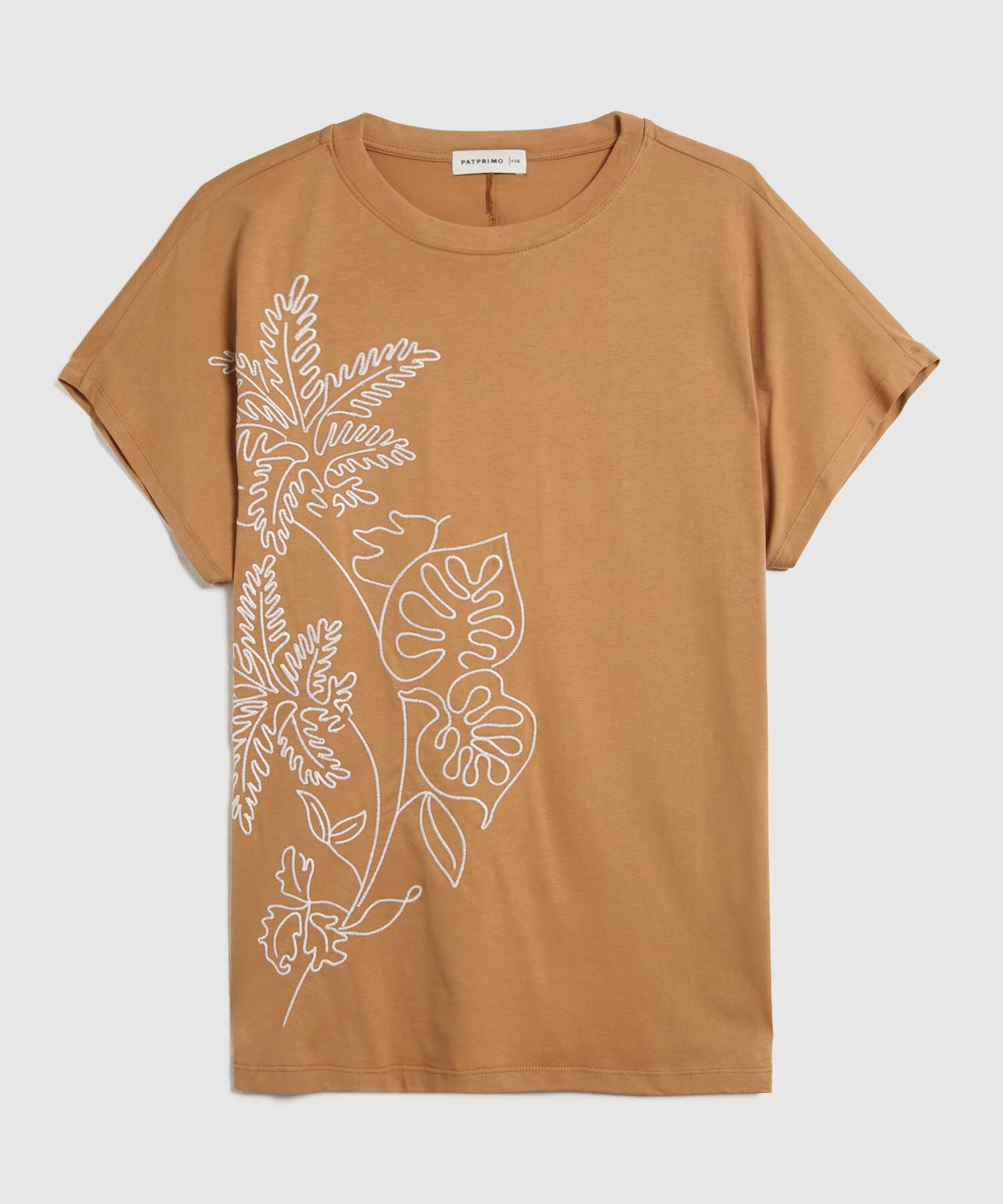 Camiseta Para Mujer Curby Con Bordado