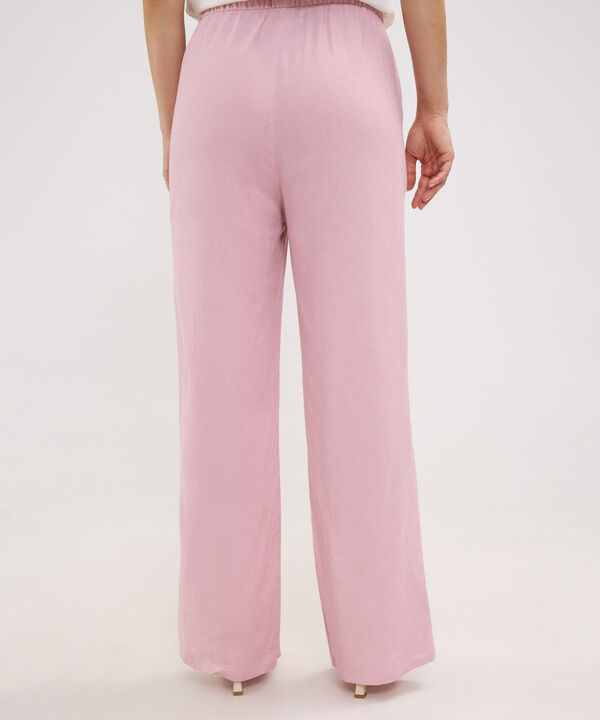 Pantalón en Efecto Lino