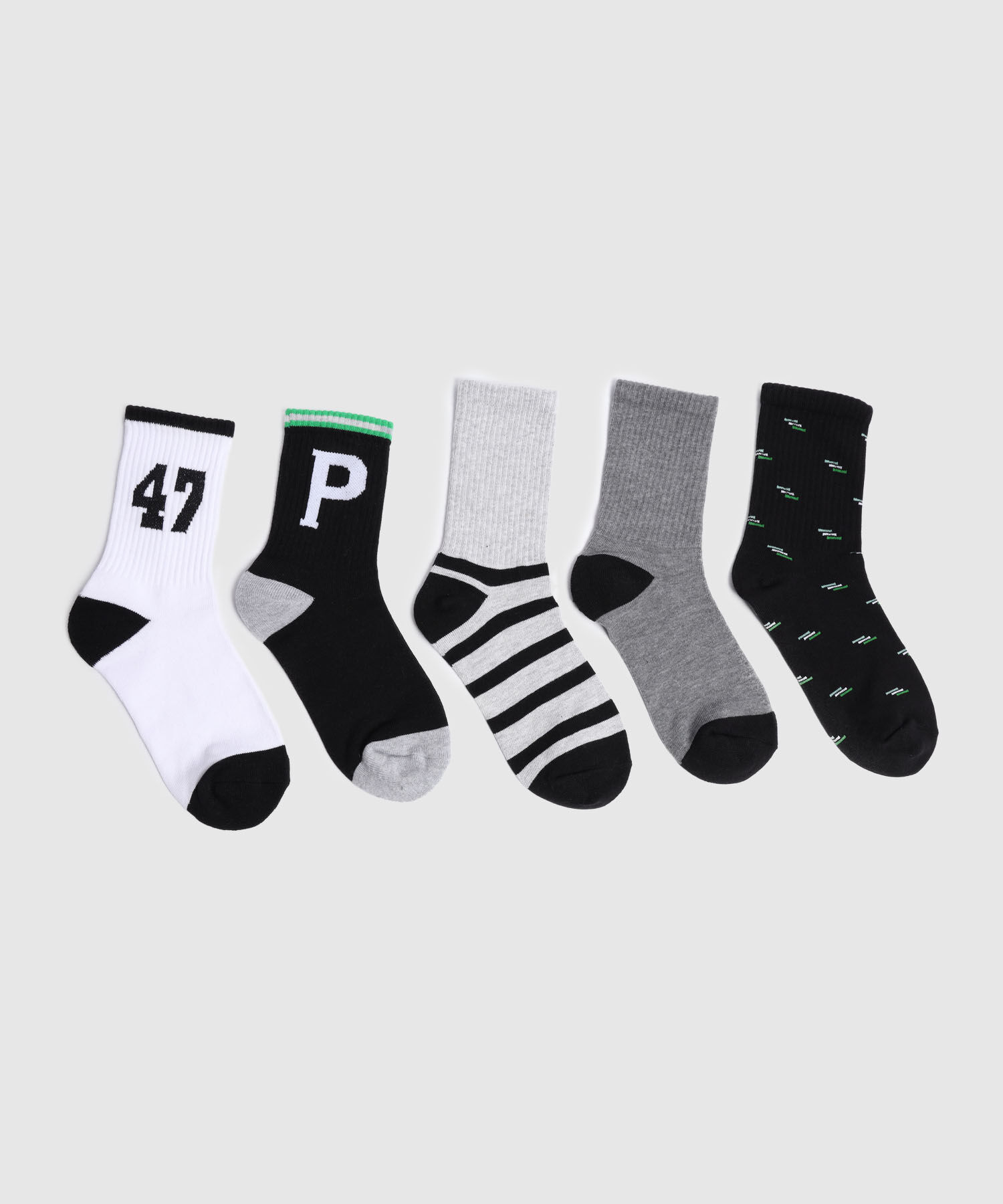 Pack x5 medias para niño
