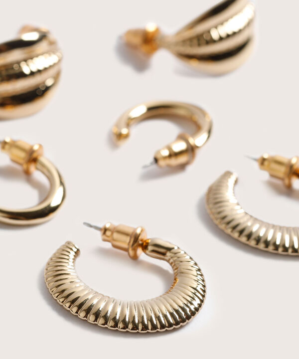 Aretes Set X3 Pares De Aretes