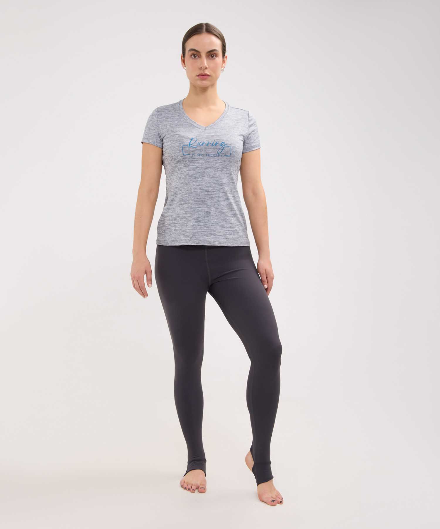 Leggings De Mujer De Diseño Deportivo Con Bota Estribo