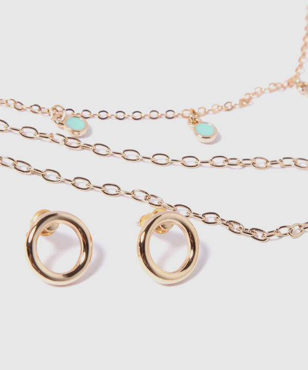 Set De Collar Y Aretes image number null