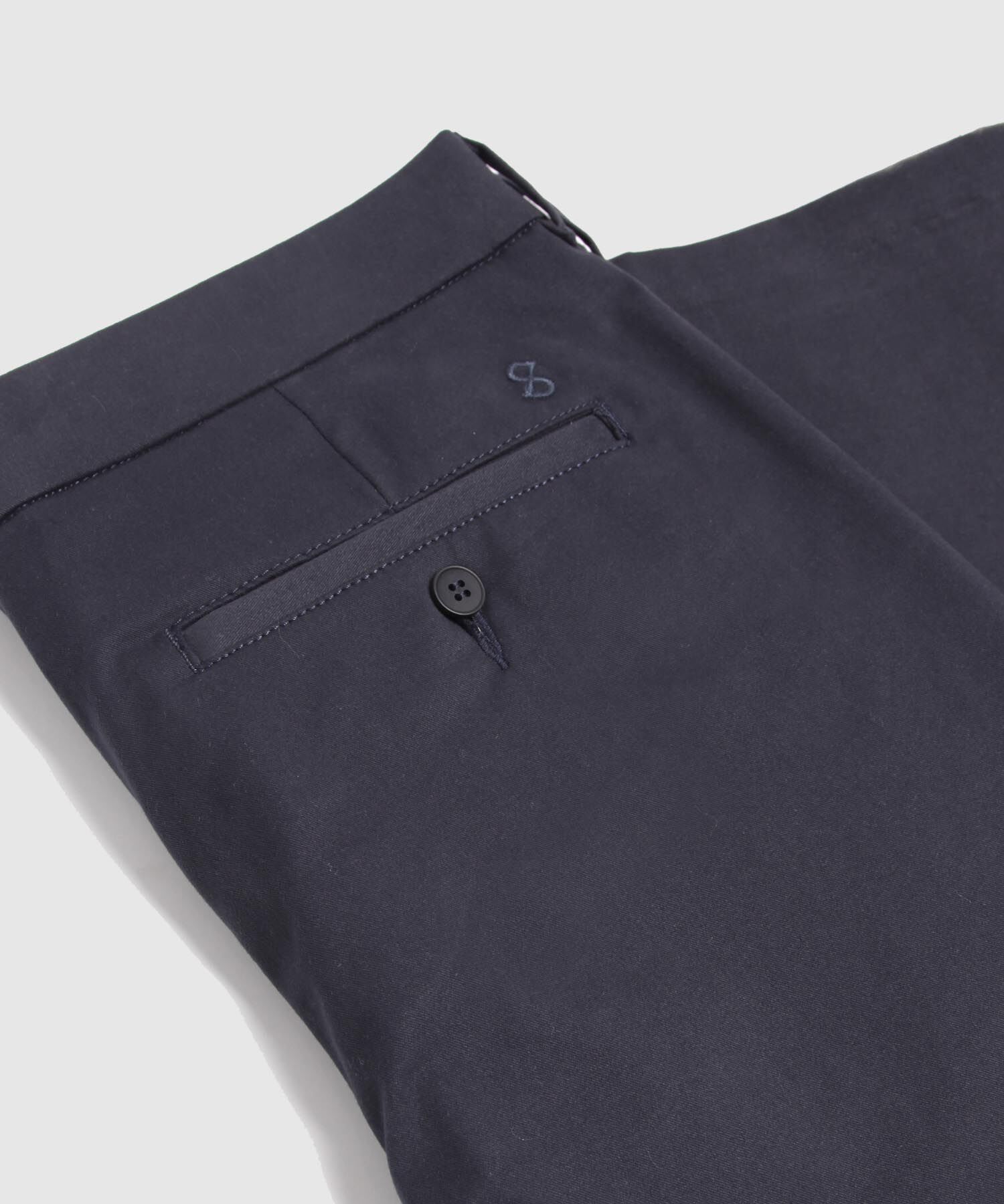 Pantalon Tipo Chino Unicolor 