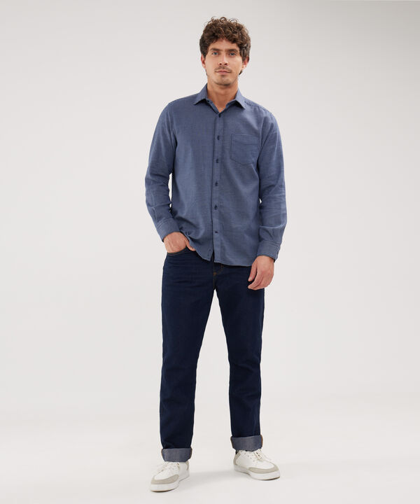 Camisa Formal Preteñida Fit Regular image number null