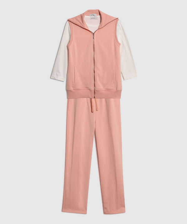 Conjunto de Sudadera con Chaleco