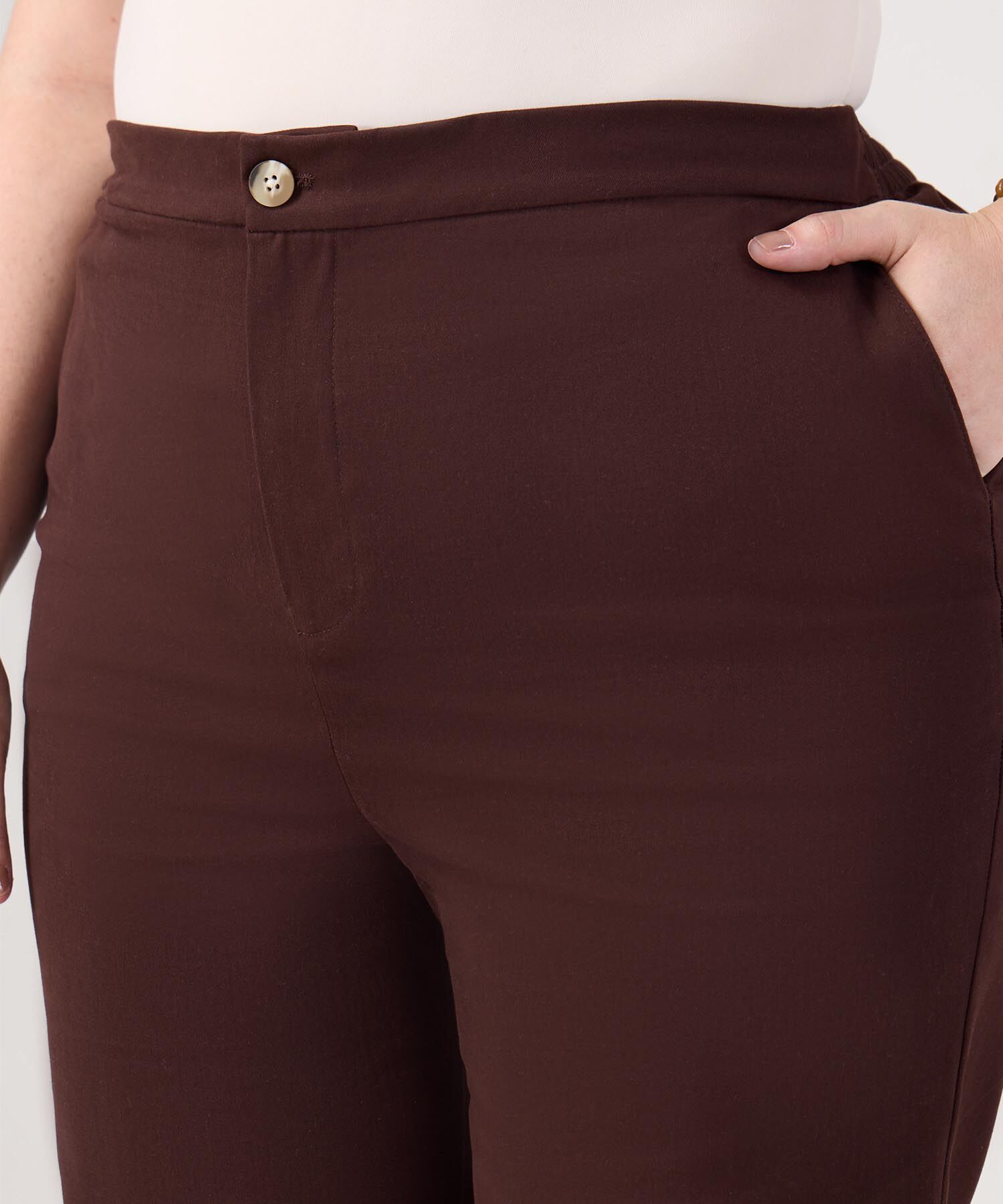Pantal&oacute;n Sastrero Para Mujer Curvy