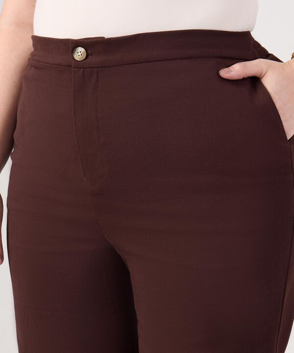 Pantal&oacute;n Sastrero Para Mujer Curvy