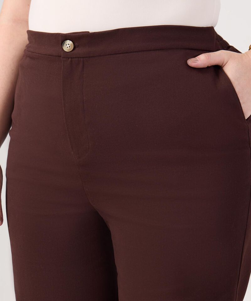Pantal&oacute;n Sastrero Para Mujer Curvy
