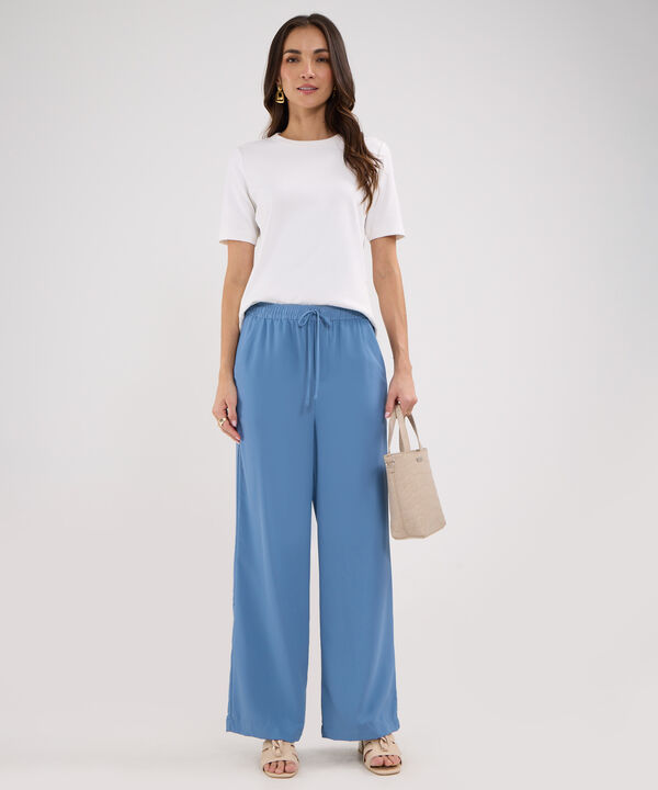 Pantalon Unicolor Jogger image number null