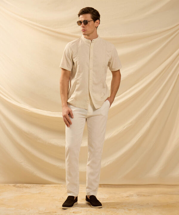 Pantal&oacute;n Chino de Hombre Corte Slim Fit Moderno