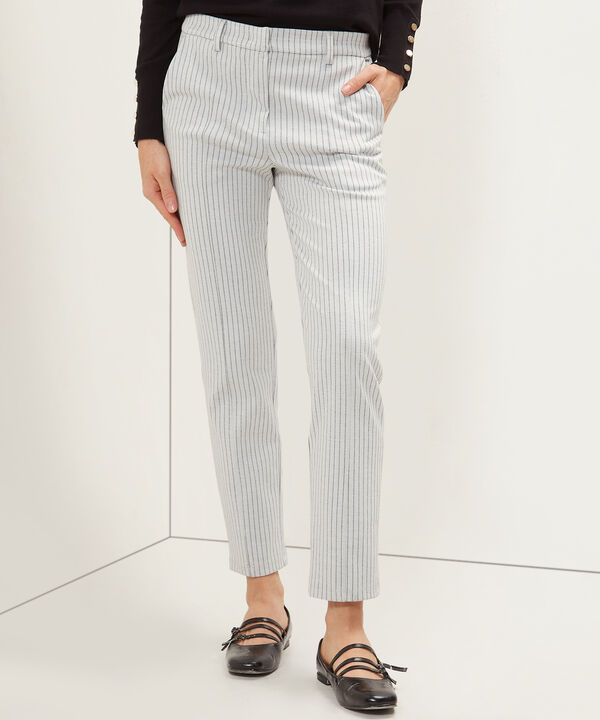 Leggins Preteñido Tipo Pantalón Con Bolsillos Laterales Y Vena En Delantero, Serena image number null