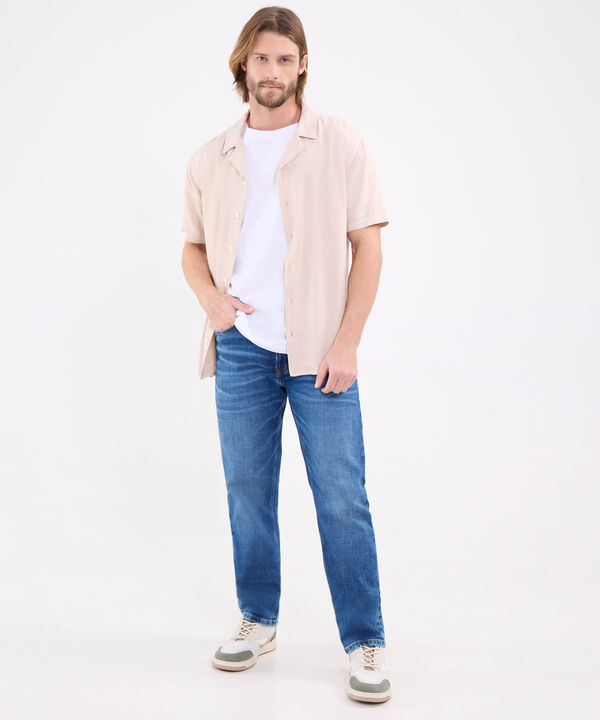 Camisa Manga Corta Para Hombre image number null