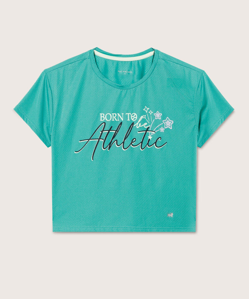 Camiseta Manga Corta Con Screen
