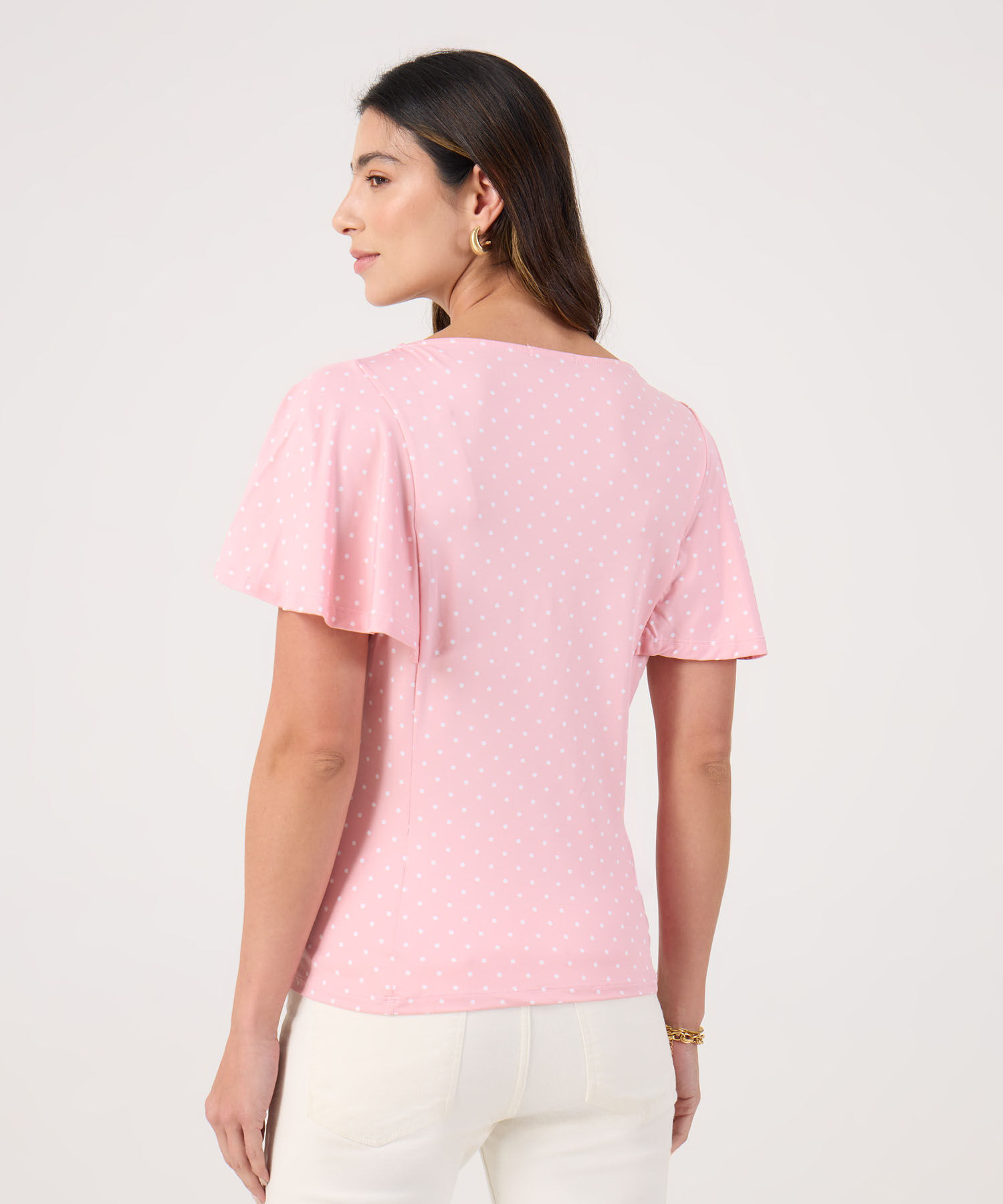 Camiseta Estampada Cuello Redondo