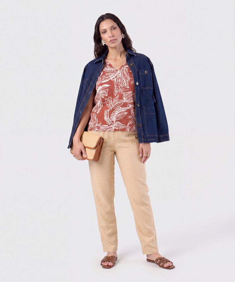 Blusa Estampada 