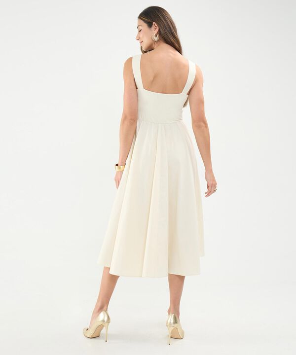 Vestido Midi en Bloques