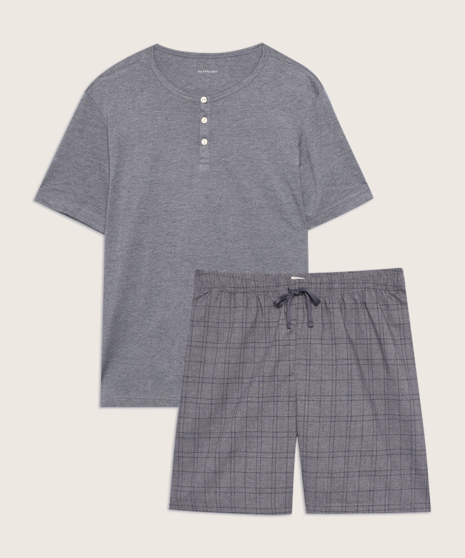 Conjunto de pijama estampada 