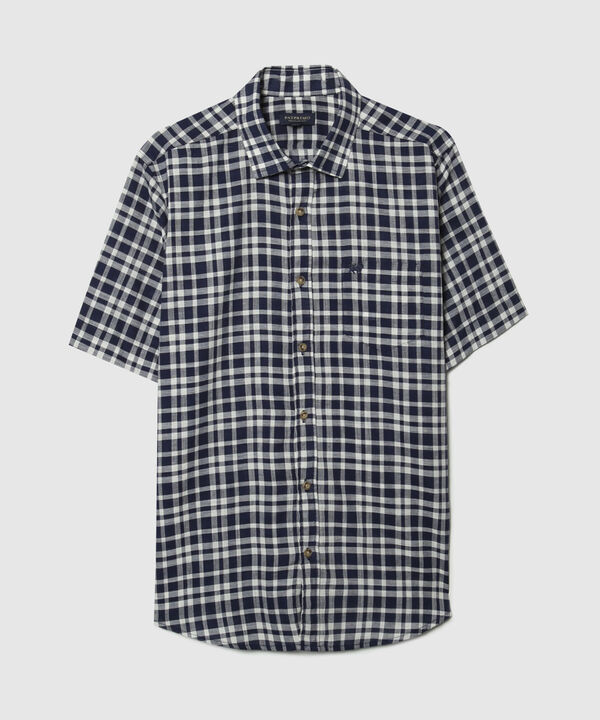 Camisa, Manga Corta Con Bolsillo