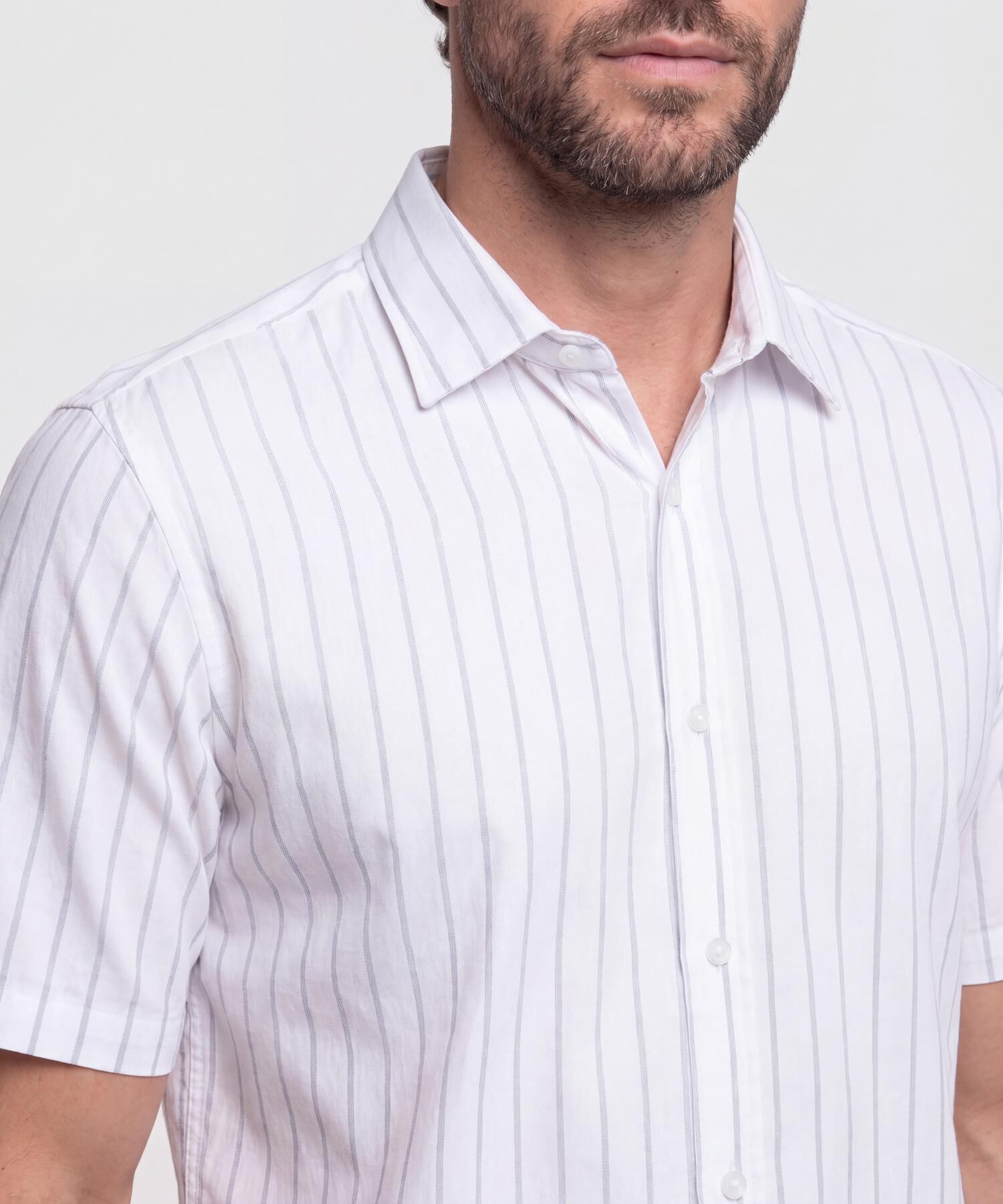 Camisa Manga Corta Cl&aacute;sica para Hombre