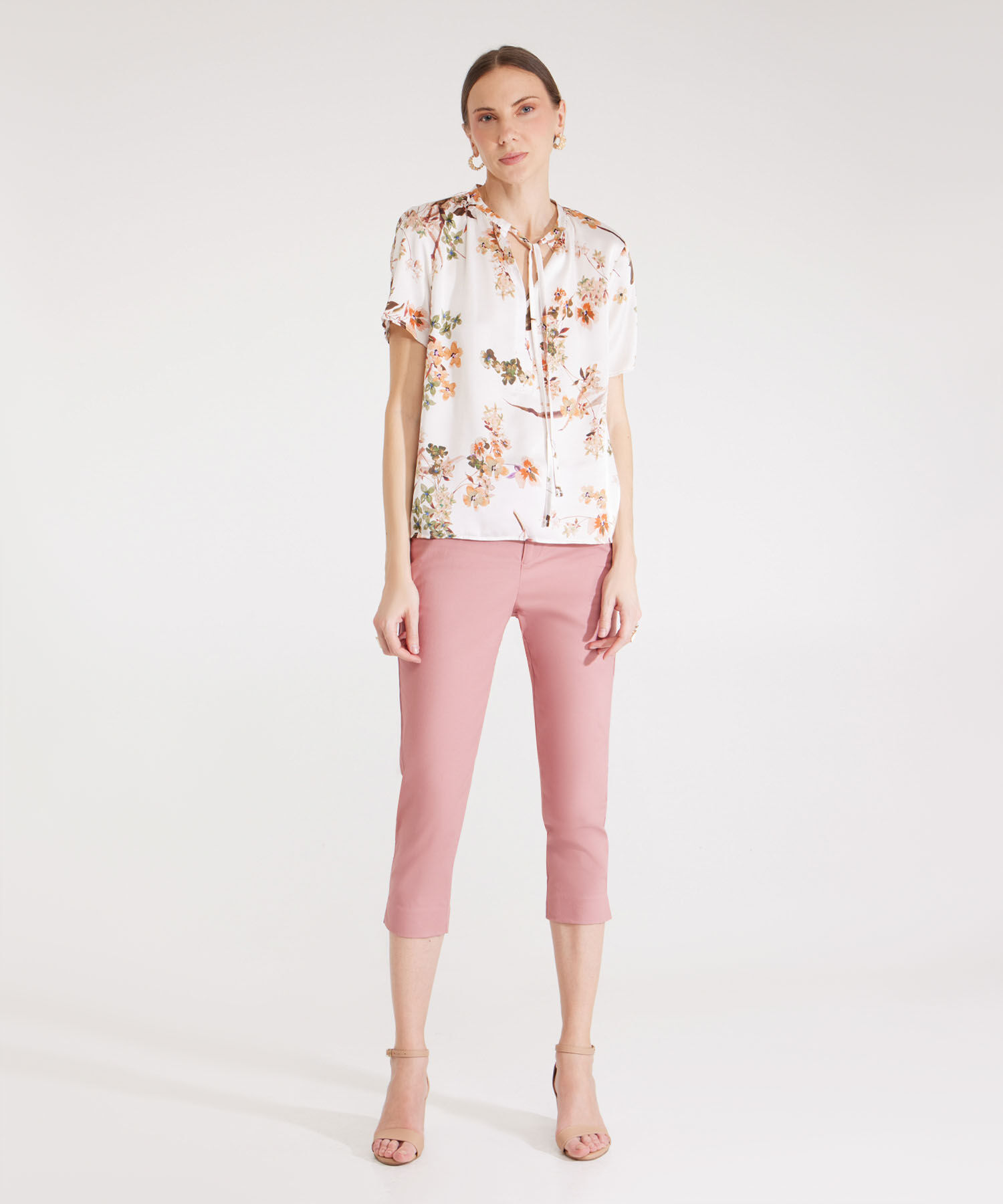 Blusa Manga  Corta Ranglan