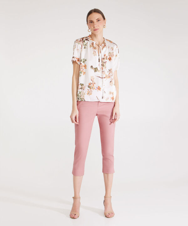 Blusa Manga  Corta Ranglan