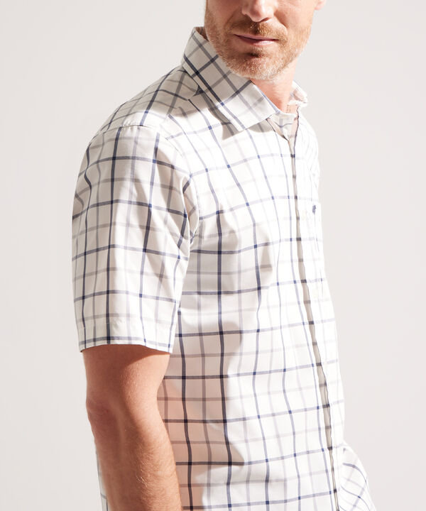 Camisa Manga Corta a Cuadros