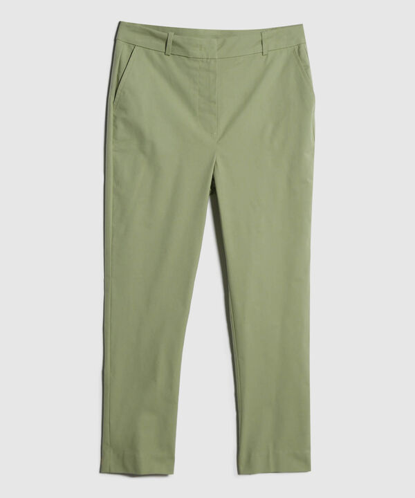 Pantalón Capri  Unicolor