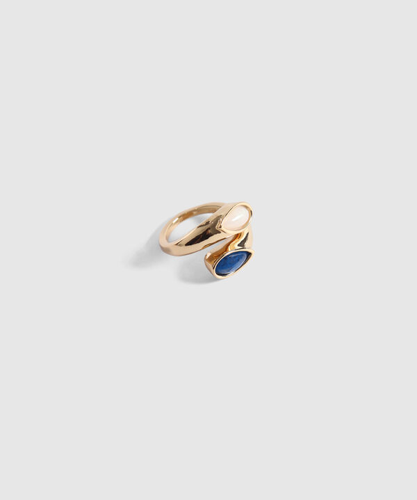 Anillo Dorado Con Perlas image number null