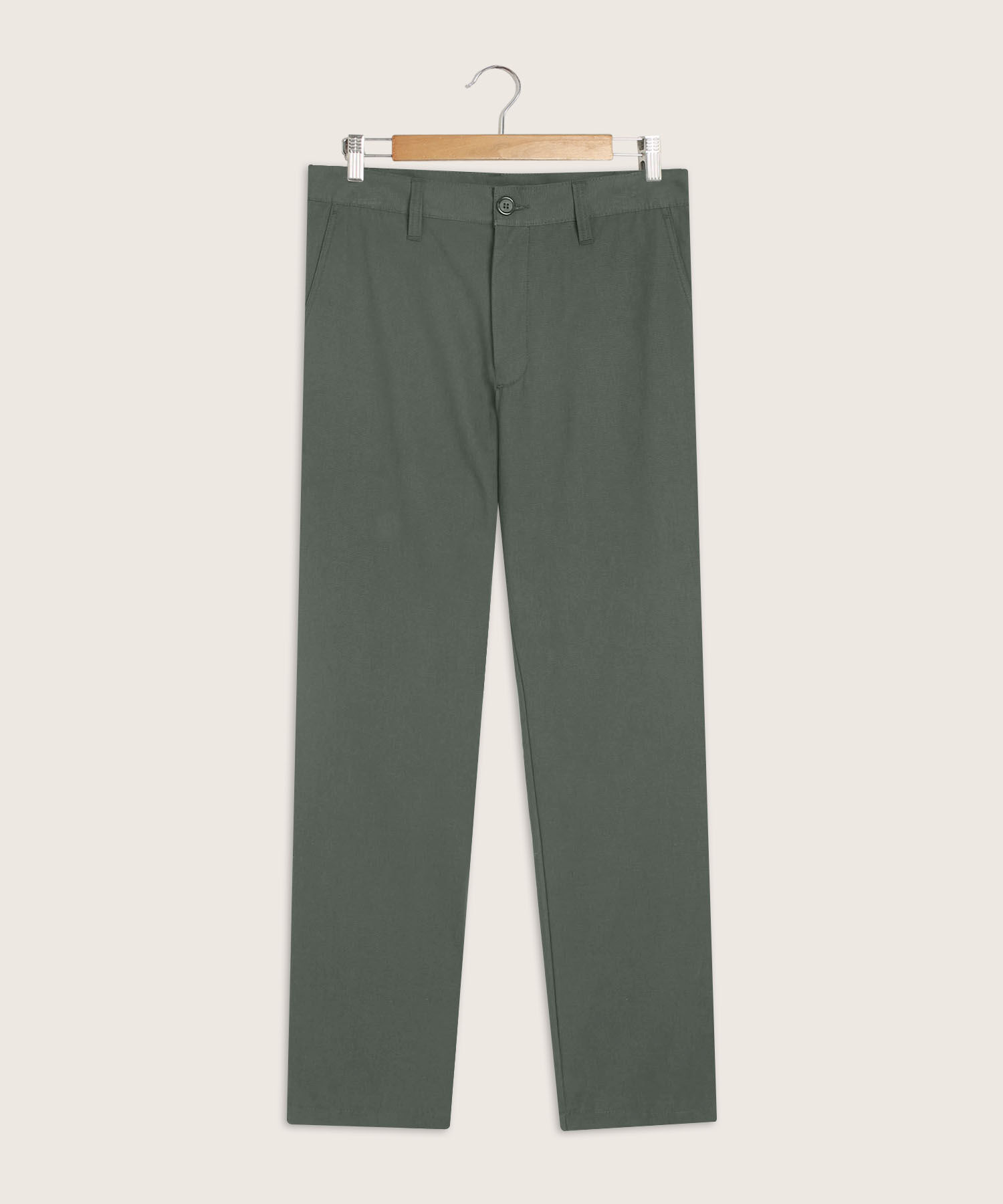 Pantalón Chino Unicolor, Regular Fit