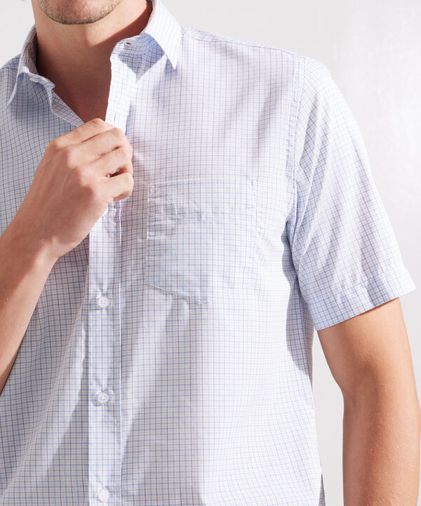 Camisa Manga Corta a Cuadros