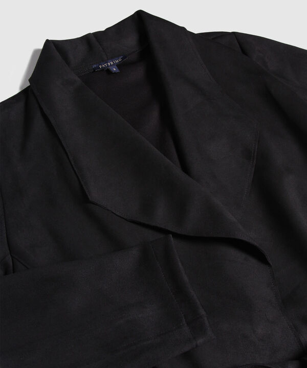 Chaqueta Manga Larga Con Cinturón image number null