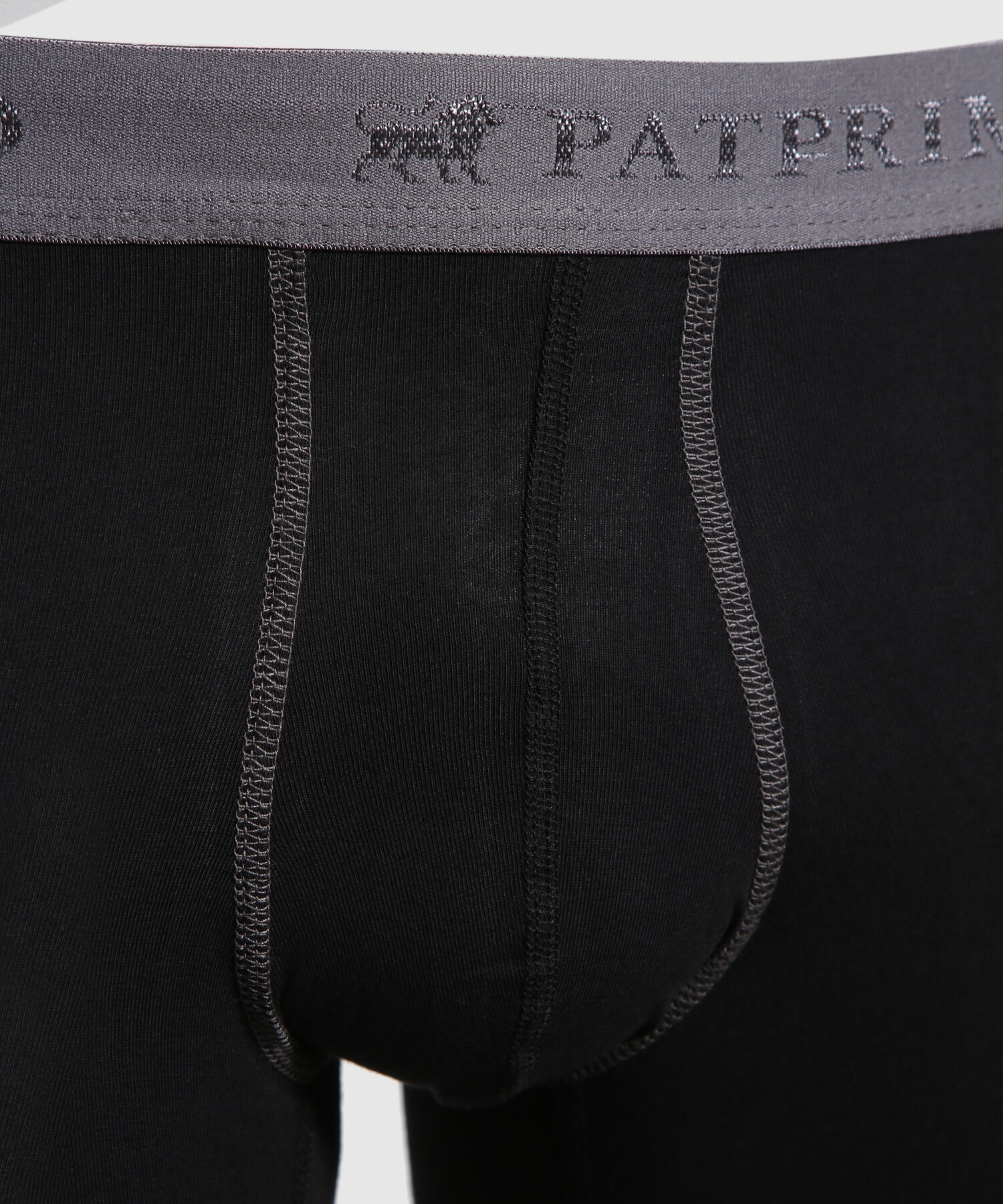 Boxer Para Hombre Con Detalles Tejidos En Contraste