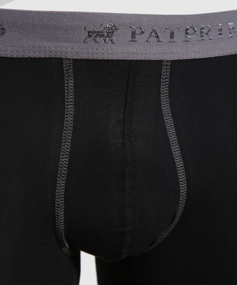 Boxer Para Hombre Con Detalles Tejidos En Contraste