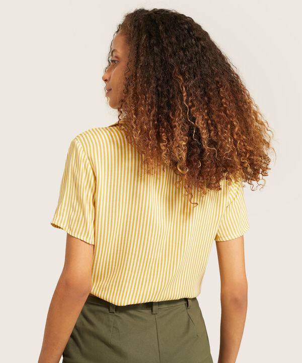 Camisa Manga Corta a Rayas