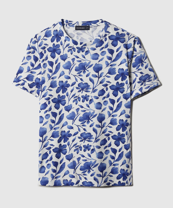 Camiseta Estampado Floral