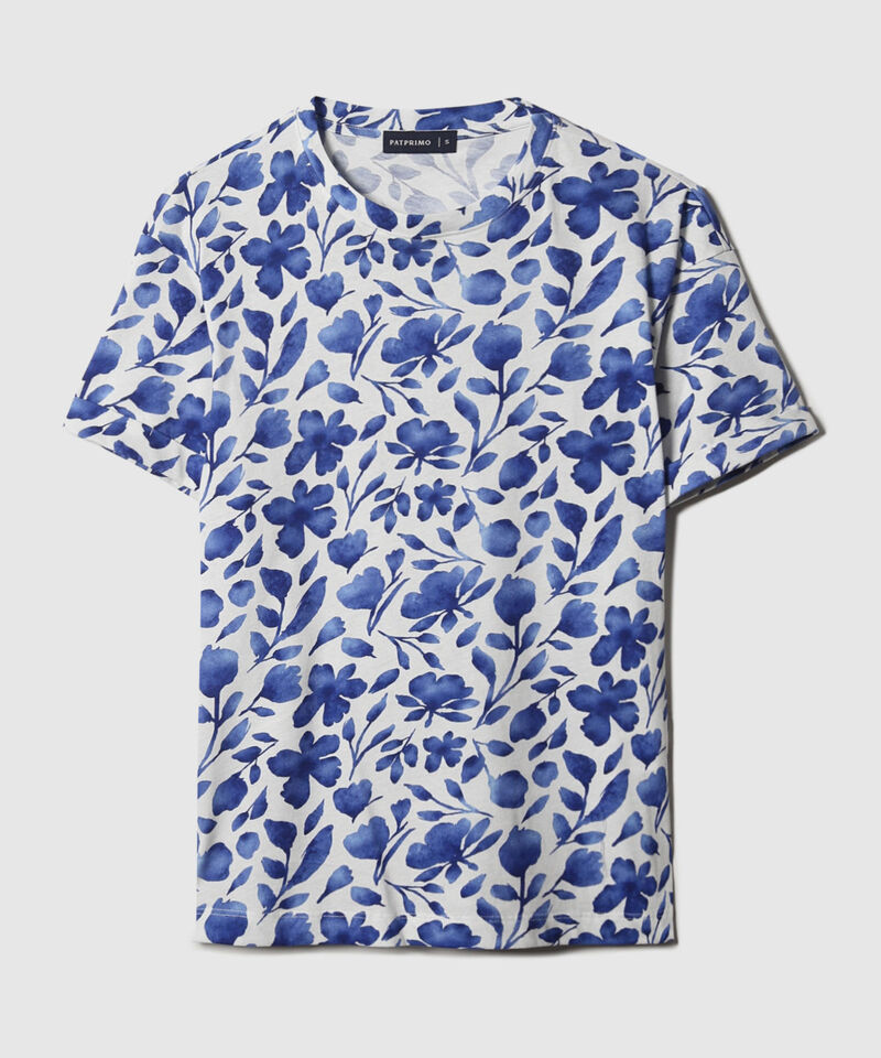 Camiseta Estampado Floral